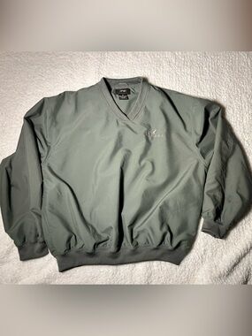 Prairie Mountain Men's Olive Green Technical Pullover
